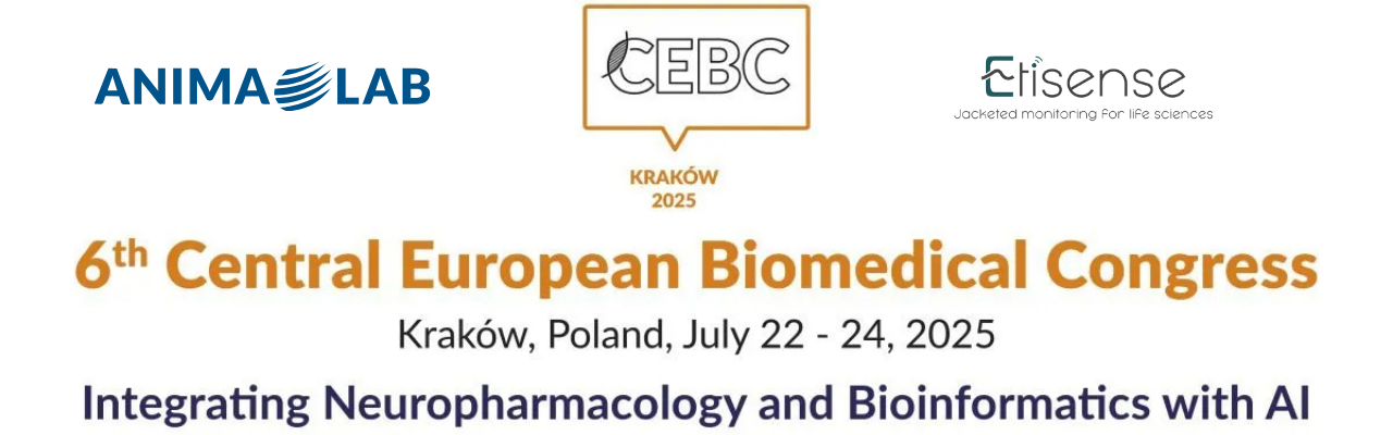 Banner from Animalab at the 6th European Biomedical Congress in Poland