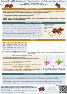 Mice wearable telemetry concept and first data